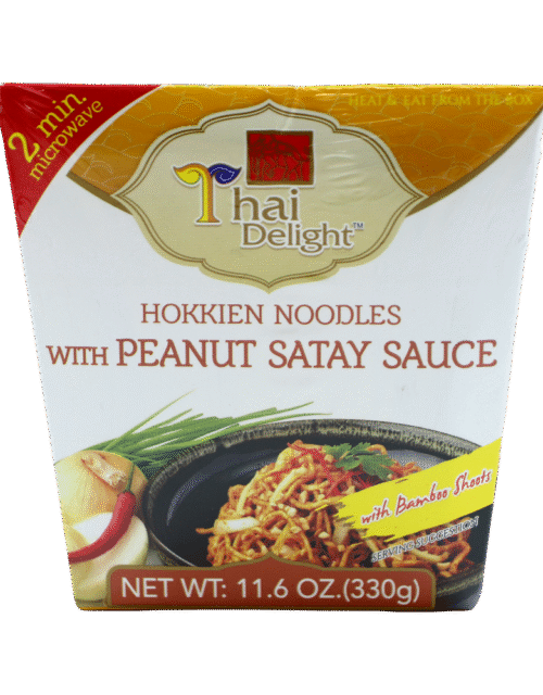 THAI DELIGHT Hokkien Noodles With Peanut Satay Sauce 330g