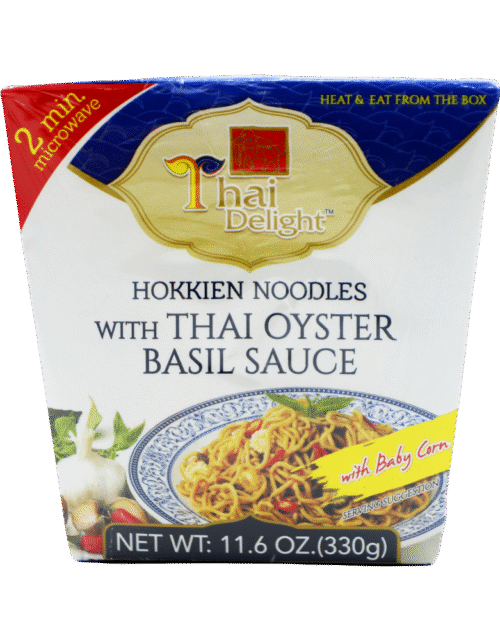 THAI DELIGHT Hokkien Noodles With Thai Oyster Basil Sauce 330g