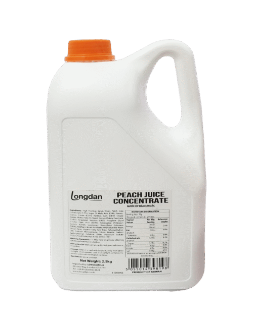 Longdan Peach Juice Conc. 2.5kg