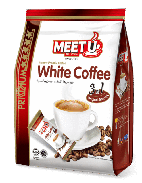 MEETU Primium White Coffee 3in1 400g