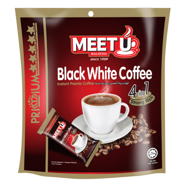 PRIMIUM Star Black White Coffee 4 in 1 200g (Case 24)