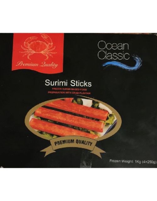 Ocean Classic Crab Sticks 1kg (Frozen)