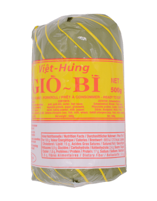 Viet Hung Promotion Pork Roll with Skin 500g (Chilled)