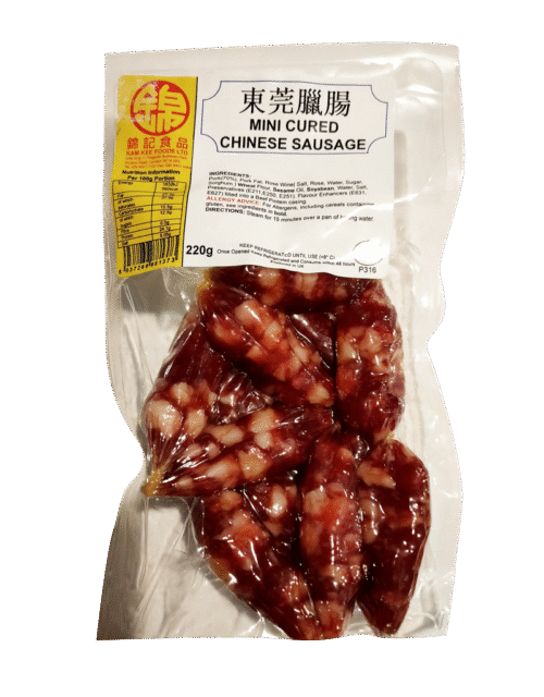 KAM KEE Mini Cured Chinese Sausage 220g (Frozen)