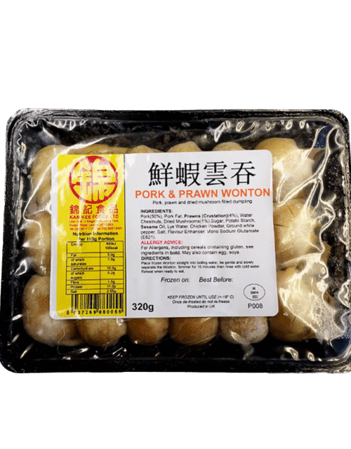 KAM KEE Pork & Prawn Wonton 320g