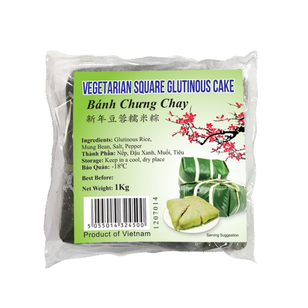 Vegetarian Square Glutinous Cake 1kg (Fresh) (Frozen)