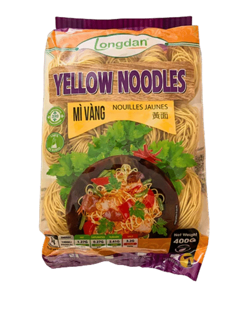 Longdan Yellow Noodles 1.2mm 400g