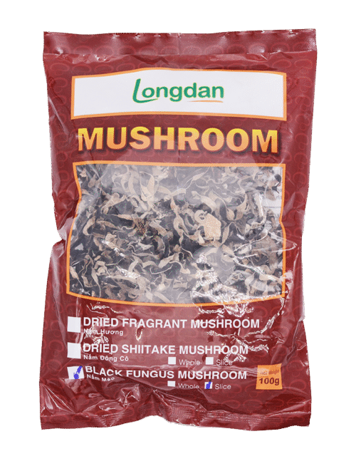 Longdan Shredded Black Fungus 100g