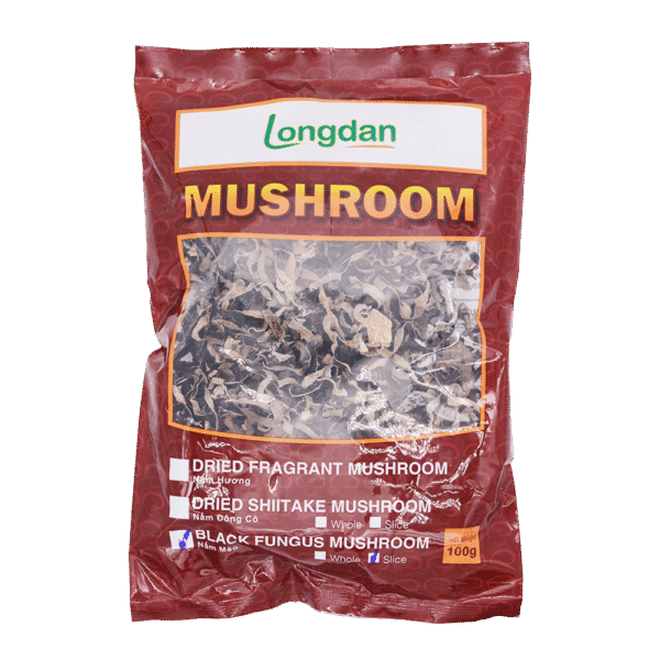 Longdan Shredded Black Fungus 100g