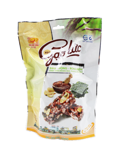 Tan Hue Vien Brown Rice - Seaweed - Peanut Candy 200g