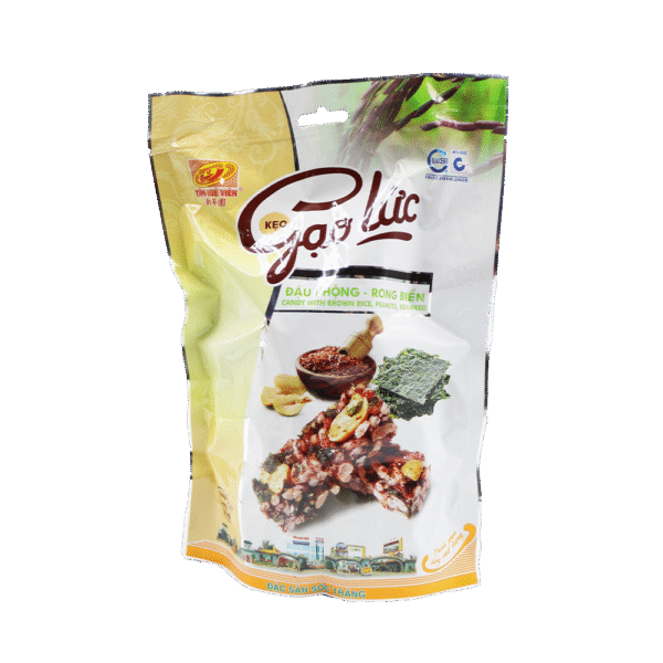 Tan Hue Vien Brown Rice - Seaweed - Peanut Candy 200g
