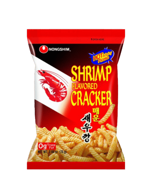 NONGSHIM Shrimp Crackers ( Hot & Spicy ) 75g