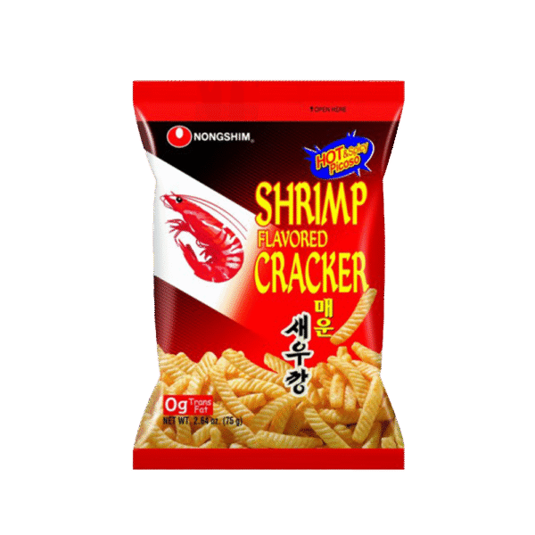 NONGSHIM Shrimp Crackers ( Hot & Spicy ) 75g