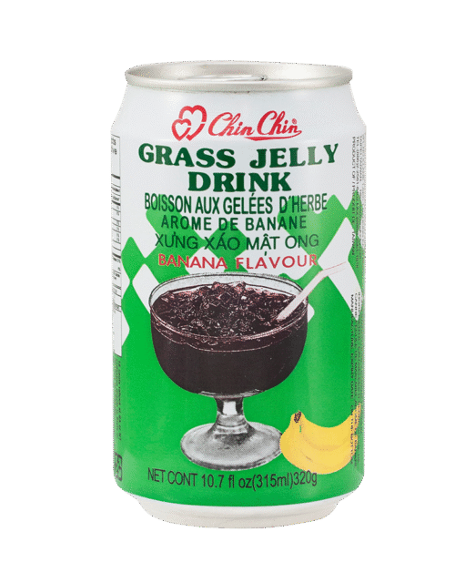 Chin Chin-Grass Jelly Drink (Banana Flavor) 320g