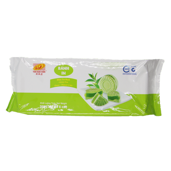 Tan Hue Vien Snow Flake Cake (Green Tea) 360g (Frozen)