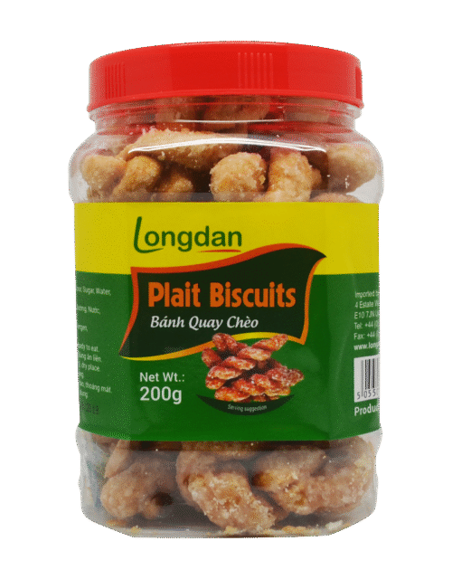Longdan Plait Biscuits 200g