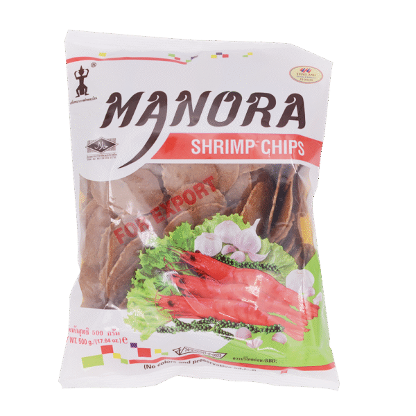 MANORA Uncooked Shrimp Chips 500g