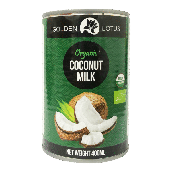 Golden Lotus Organic Coconut Milk 400ml (17-19%)