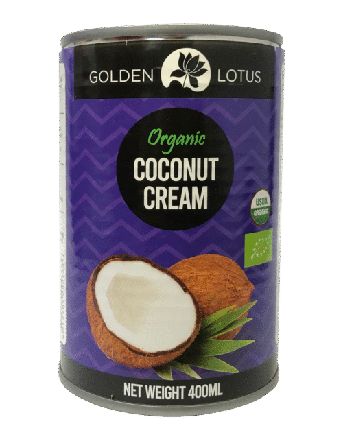 Golden Lotus Organic Coconut Cream 400ml (20-22%)