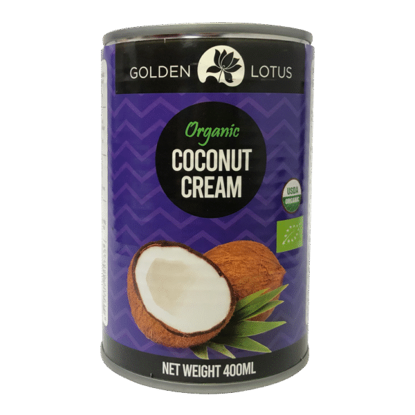 Golden Lotus Organic Coconut Cream 400ml (20-22%)