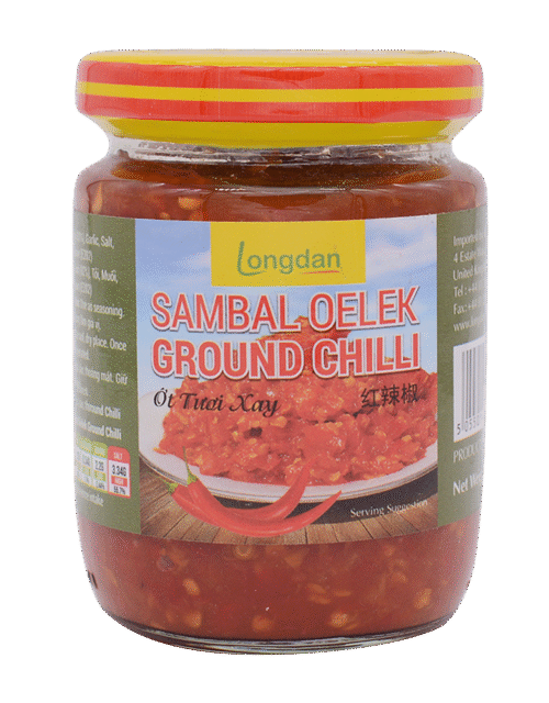 Longdan Sambal Oelek Ground Chilli 250G