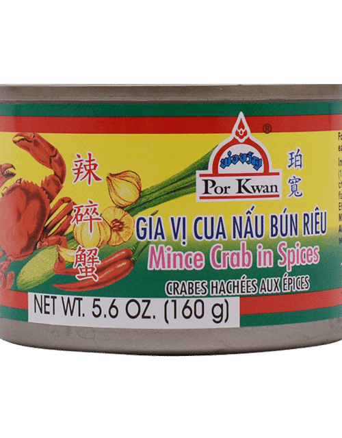 POR KWAN Minced Crab In Spices (Tin) 160g