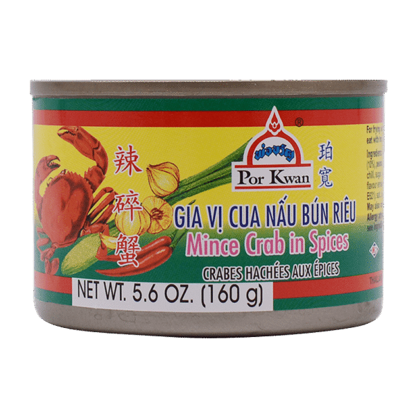 POR KWAN Minced Crab In Spices (Tin) 160g