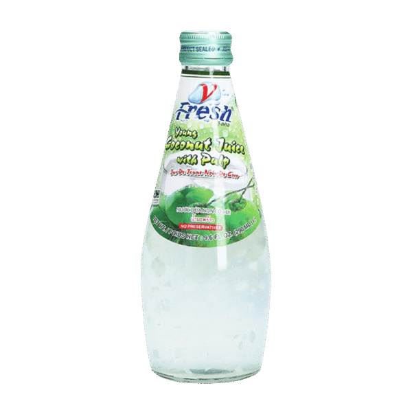 V-FRESH Young Coconut Juice with Pulp 290ml