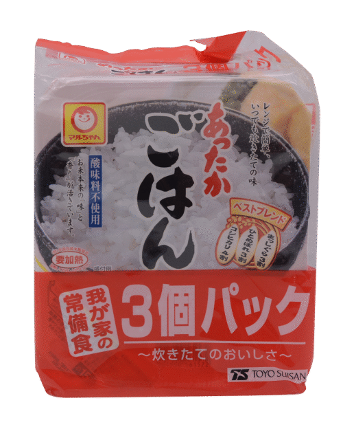Toyo Suisan Attaka Packed Rice 200Gx3