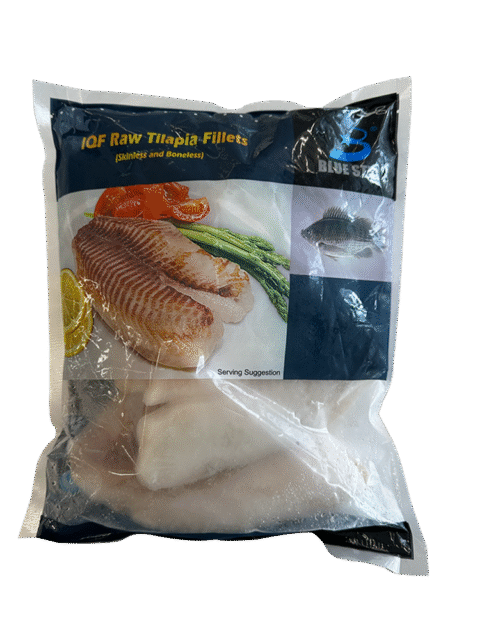 Tilapia IQF Fillets 1kg