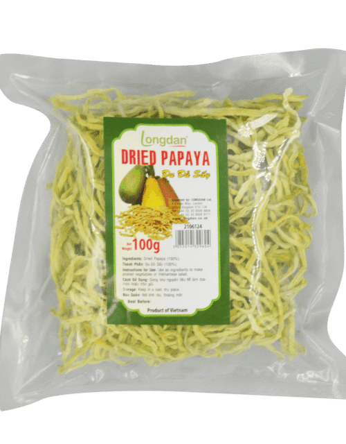 Longdan Dried Papaya 100G