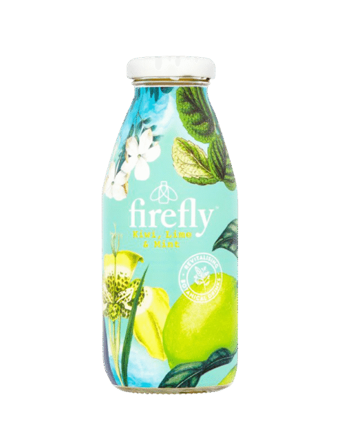 FIREFLY NATURAL DRINKS Kiwi, Lime & Mint 330ml