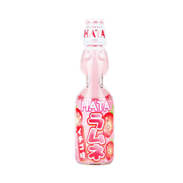 HATAKOSEN Ramune Strawberry 200ml