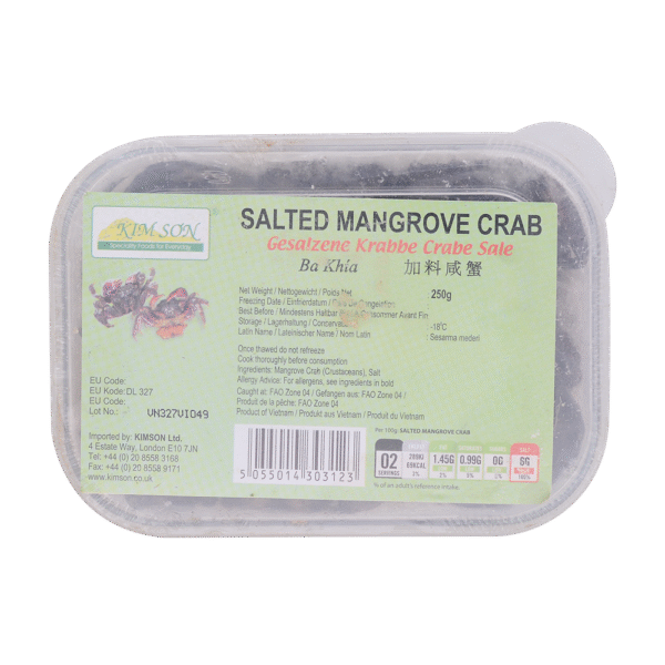 Kim Son Salted Mangrove Crab 250g (Frozen)