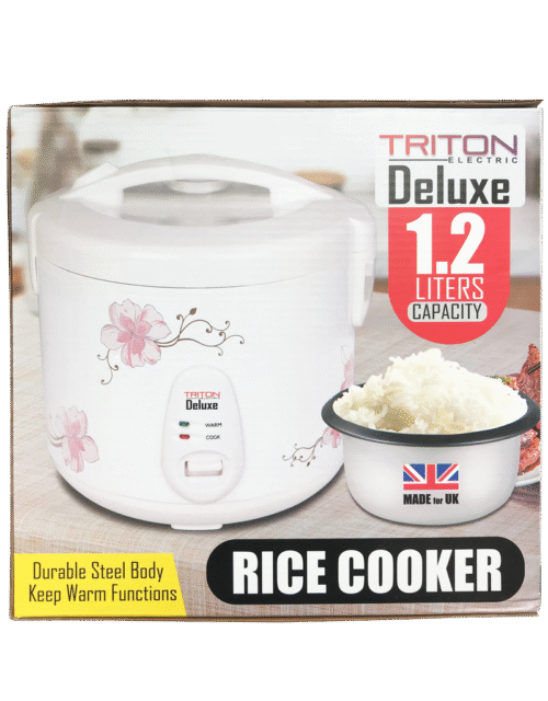 TRITON Deluxe Electric Rice Cooker - 1.2L