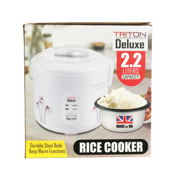 TRITON Deluxe Electric Rice Cooker - 2.2L