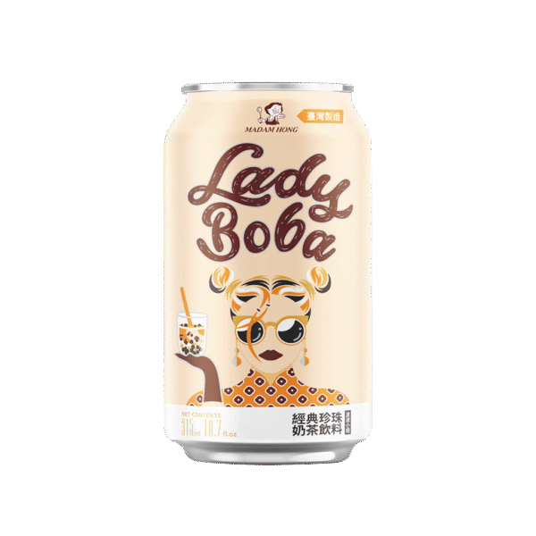 MADAM HONG Lady Boba Bubble Tea 315ml