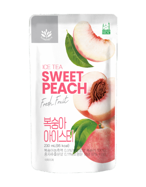 BALANCE GROW Peach Ice Tea Pouch Drink 230ml