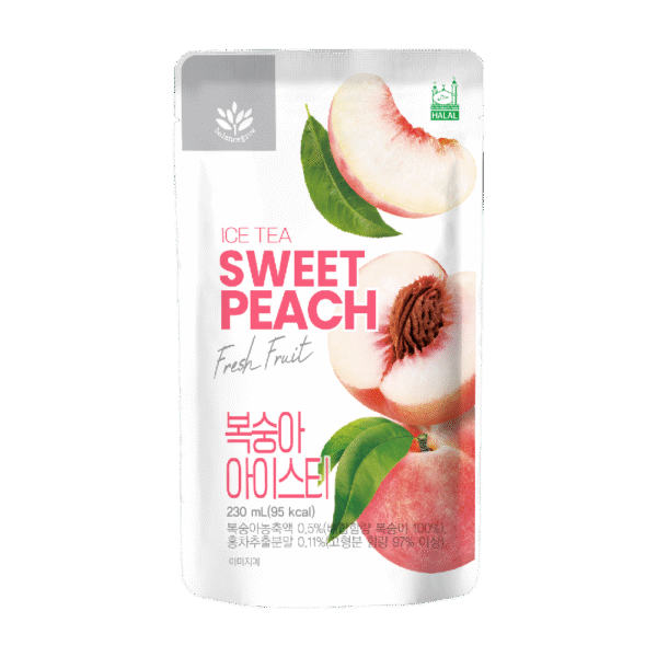 BALANCE GROW Peach Ice Tea Pouch Drink 230ml