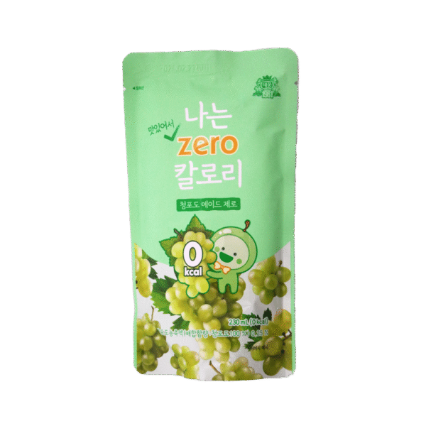 TAEWOONG I'm Zero Calory Green Grape Ade Pouch Drink 230ml