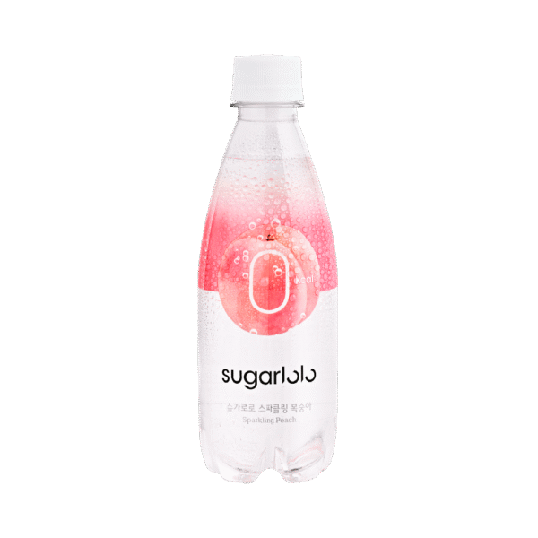 SUGARLOLO Sparkling Peach 387ml