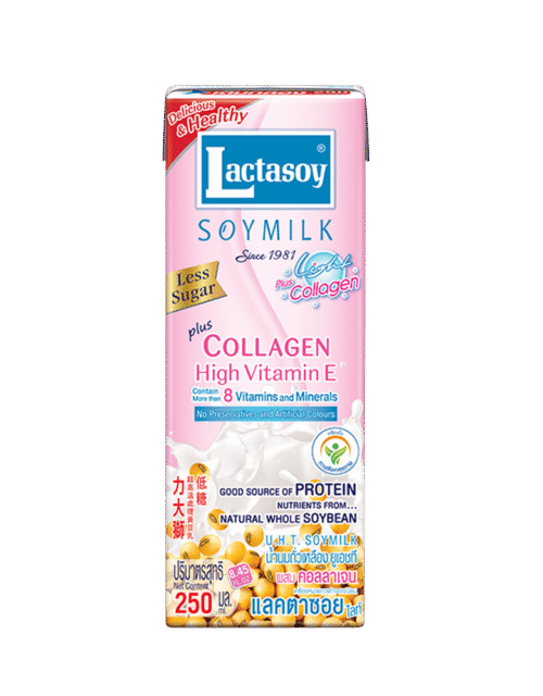 LACTASOY Soy Milk Light Plus Collagen 250ml