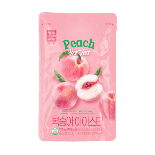 NOKCHAWON Peach Ice Tea Pouch Drink 170ml