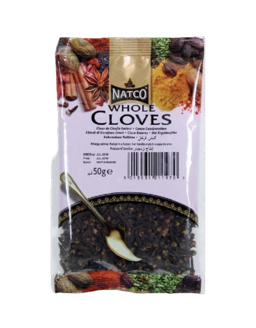 NATCO Cloves Whole 50g (Case 10)