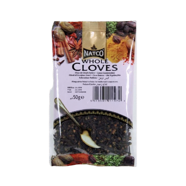 NATCO Cloves Whole 50g (Case 10)
