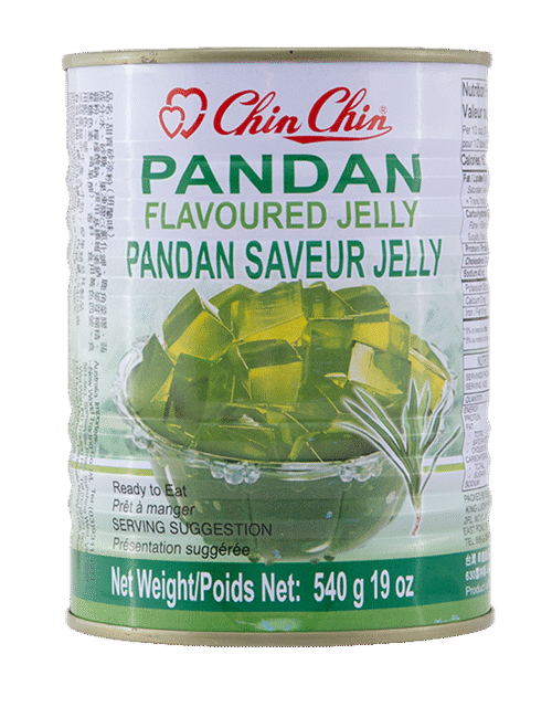 Chin Chin-Canned Green Ai-Yu Jelly (Pandan Flavor) 540g