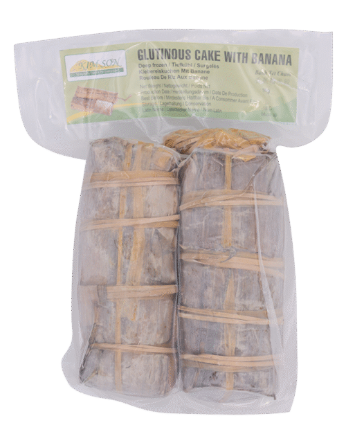 Kim Son Glutinous Cake with Banana 1kg (Frozen)