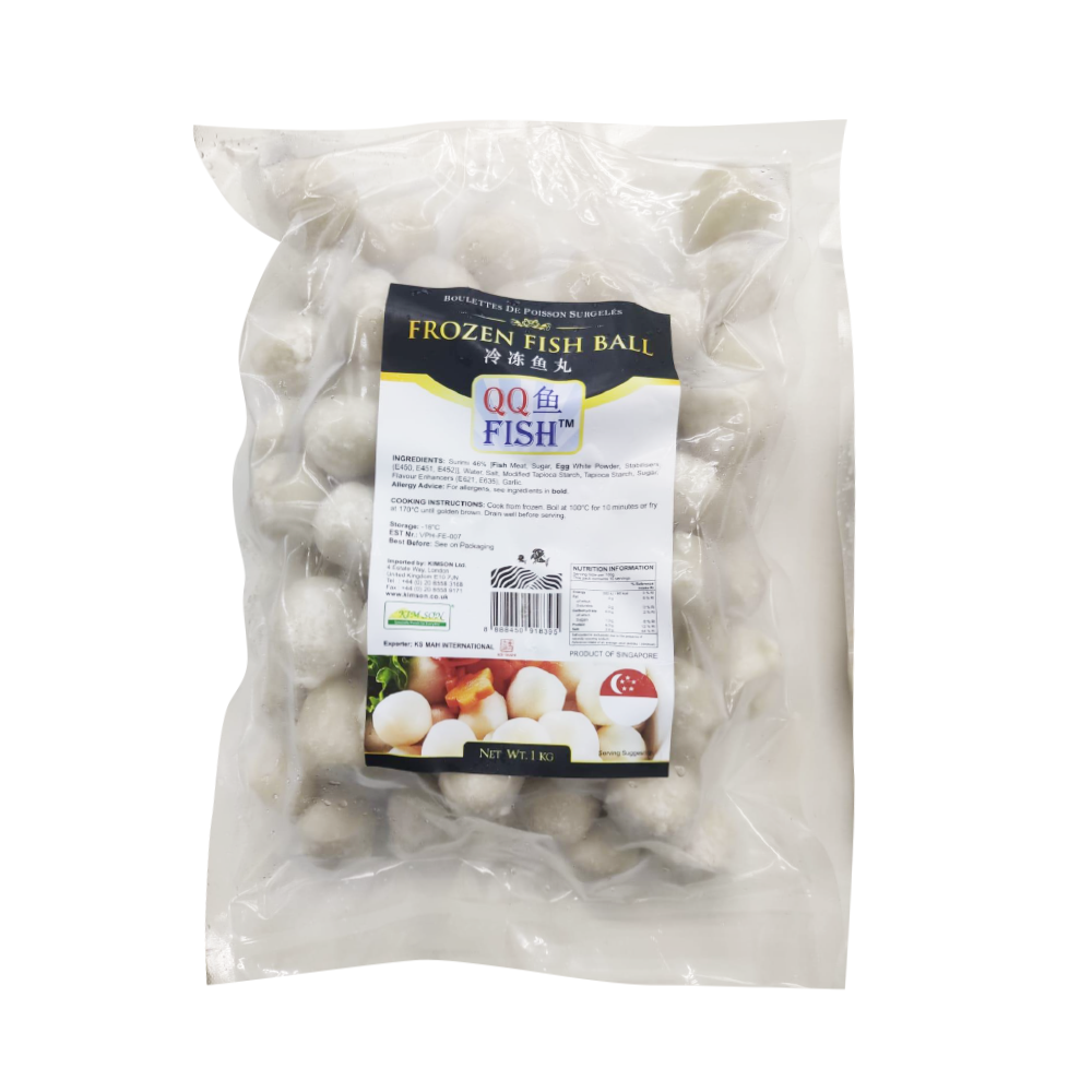 QQ Fish Ball 1kg (Frozen)
