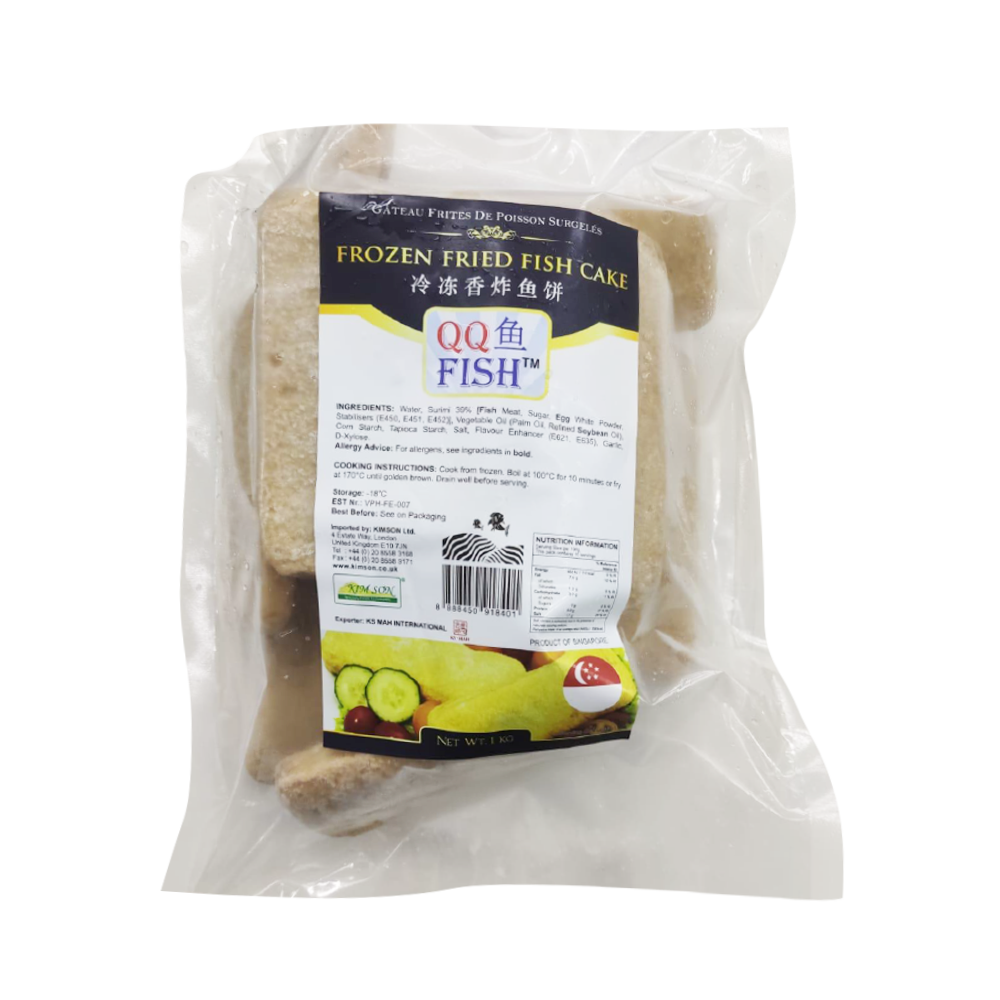 QQ Fried Fish Cake 1kg (Frozen)