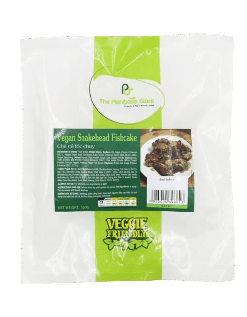 The Plantbase Store Vegan Snakehead Fish Cake 250g (Frozen)
